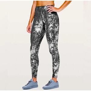 Lululemon Wunder Under HR Tight Brindle Foil Size 4